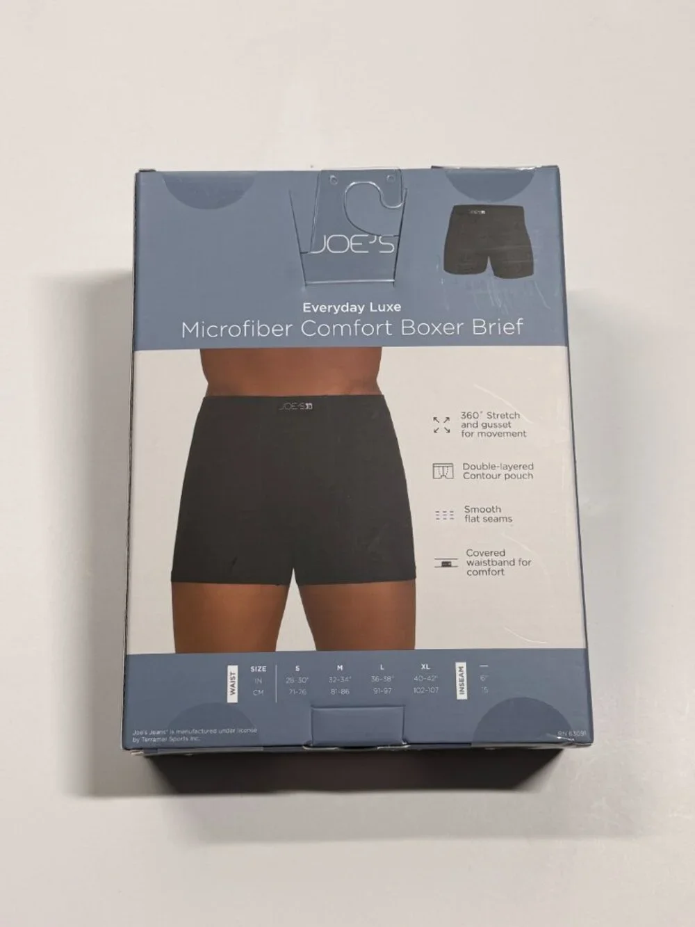 NWT Joe's Everyday Luxe Mocrofiber Comfort Boxer Briefs - Small - Set of 4